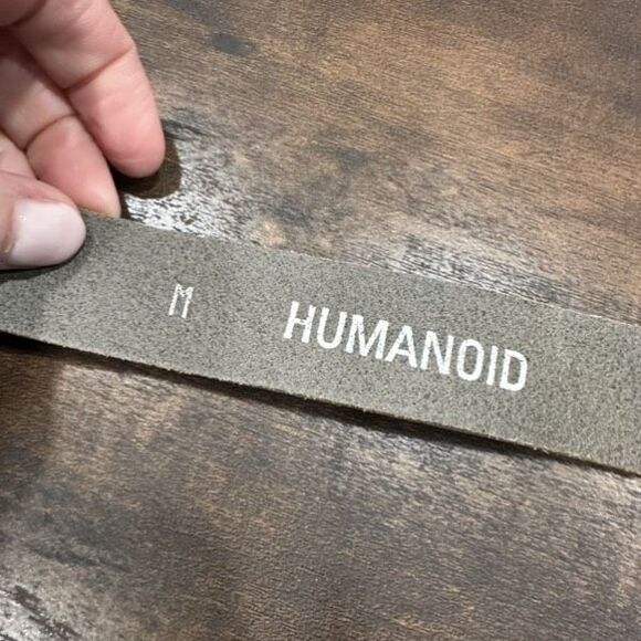 Humanoid brown‎ leather wrap belt medium main image 4